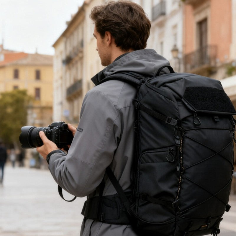 Leofoto Backup Series Backpack 35L Black Incl. Large Divider