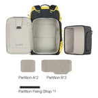Leofoto Backup Series Backpack 35L Black Incl. Medium Divider
