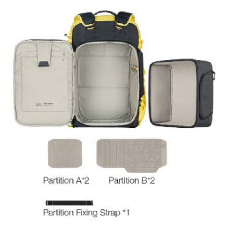 Leofoto Backup Series Backpack 35L Black Incl. Medium Divider