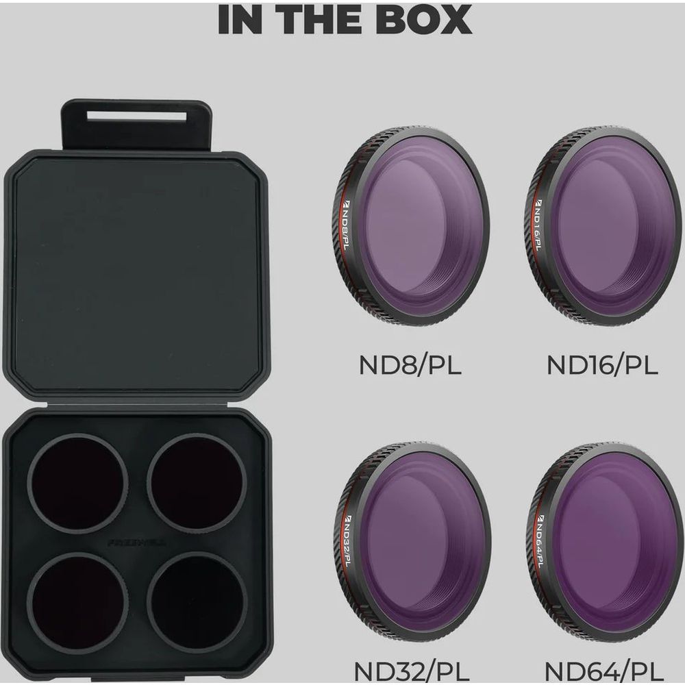 Freewell DJI Osmo Nano Filters Bright Day - 4Pack