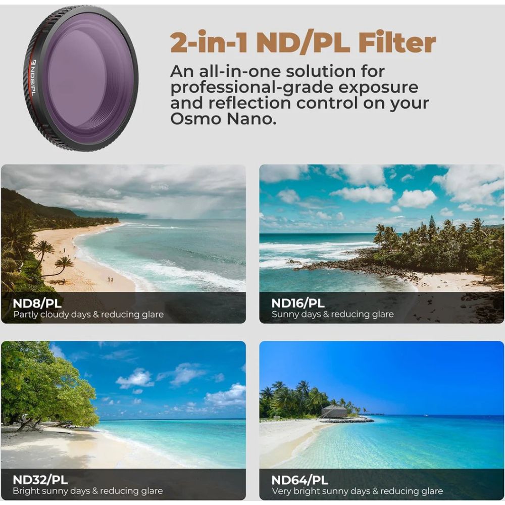 Freewell DJI Osmo Nano Filters Mega Kit - 12 Pack
