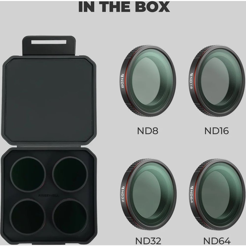Freewell DJI Osmo Nano Filters Standard Day - 4Pack