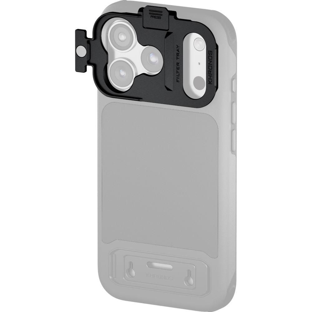 Tilta Khronos Quick Release Filter Tray for iPhone 17 Pro - black