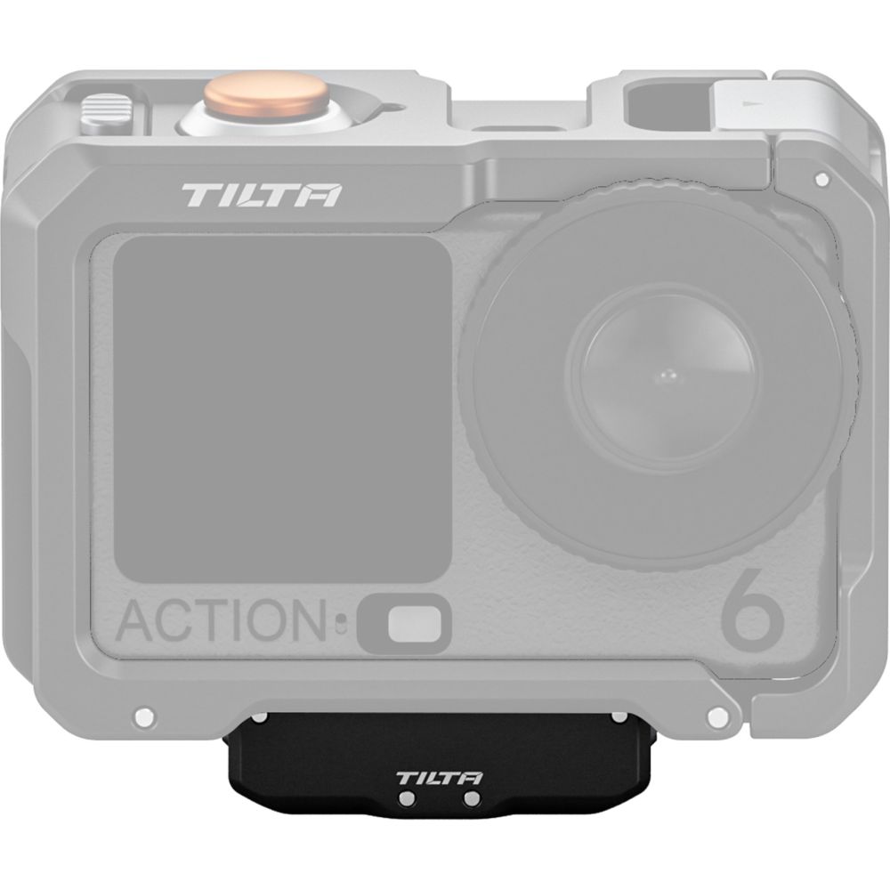 Tilta Quick Release Mounting Baseplate for DJI Osmo Action 6/Nano - black