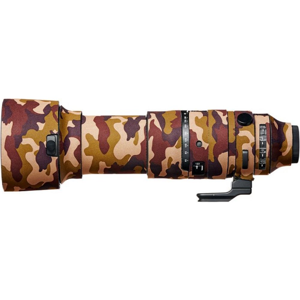 easyCover Lens Oak for Sigma 60-600mm f/4.5-6.3 DG OS HSM | S (Sony E / Leica L) Brown Camouflage