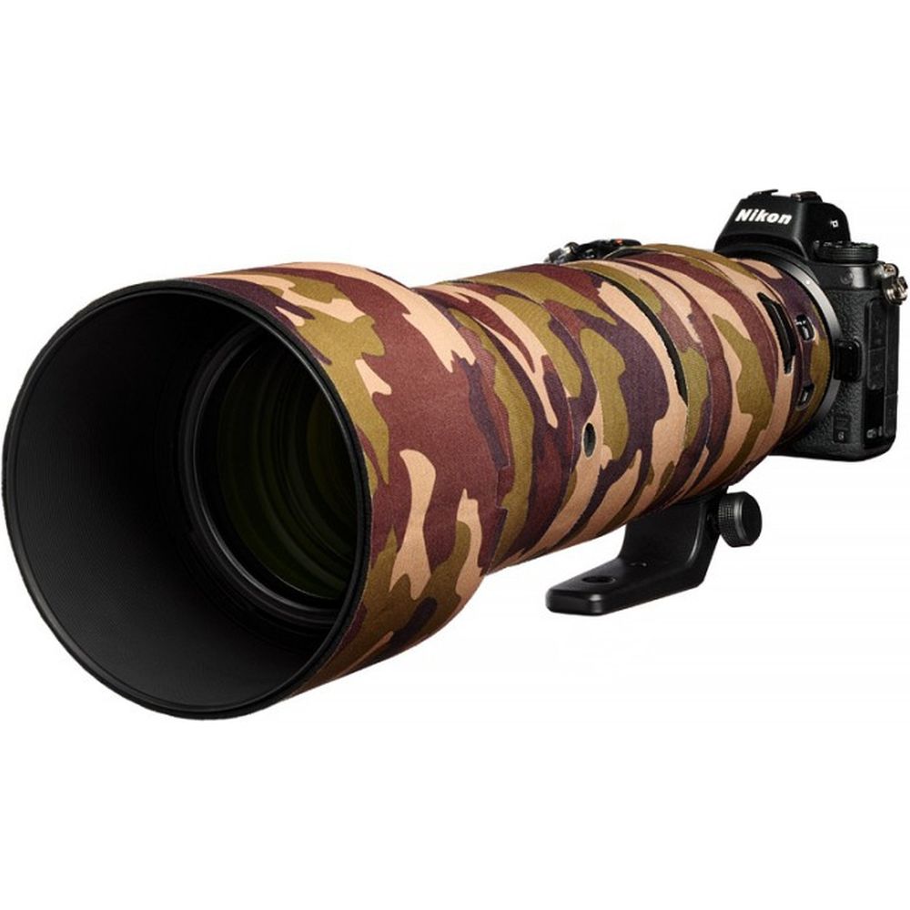 easyCover Lens Oak for Nikon Z 180-600mm f/5.6-6.3 VR Brown Camouflage