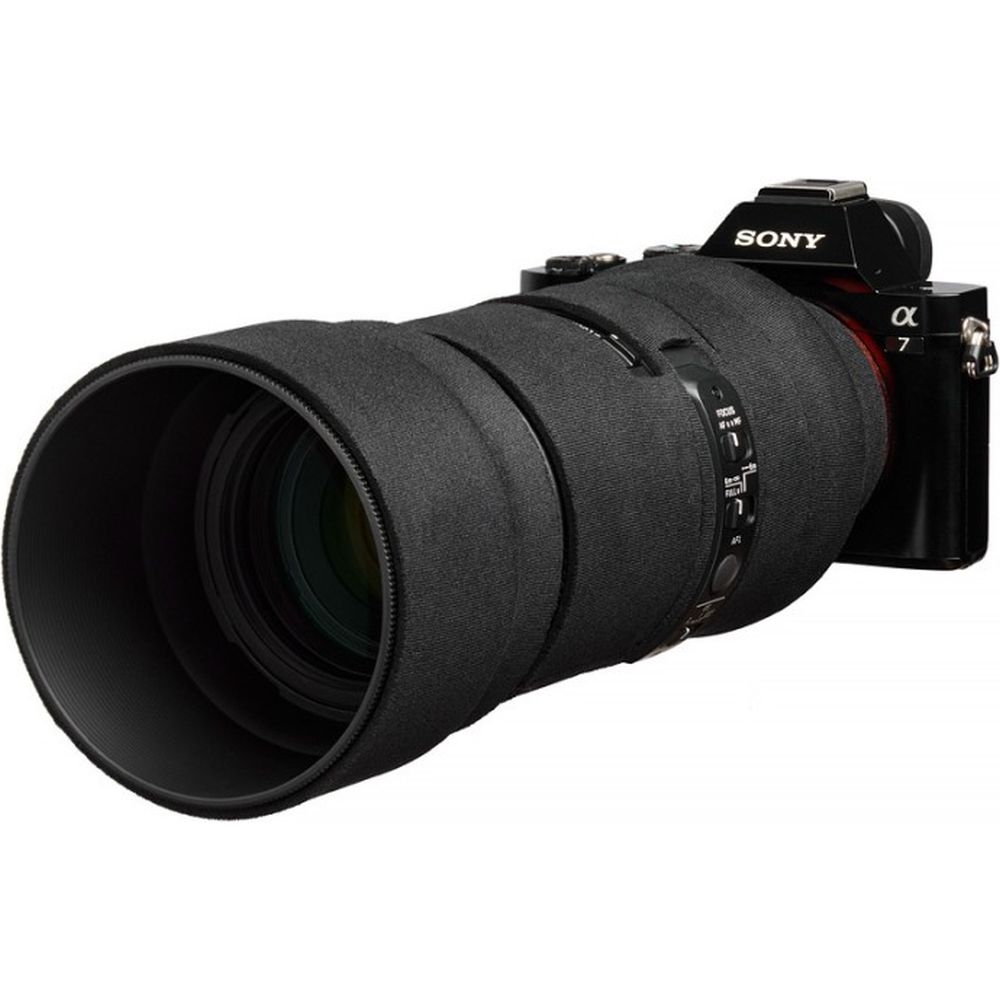 easyCover Lens Oak for Sigma 100-400mm f/5-6.3 DG DN OS | C (Sony E / Leica L) Black