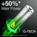 GP Alkaline Super AA Battery 1.5V (8x)
