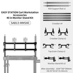 Selens 40 inch Monitor Mounting System
