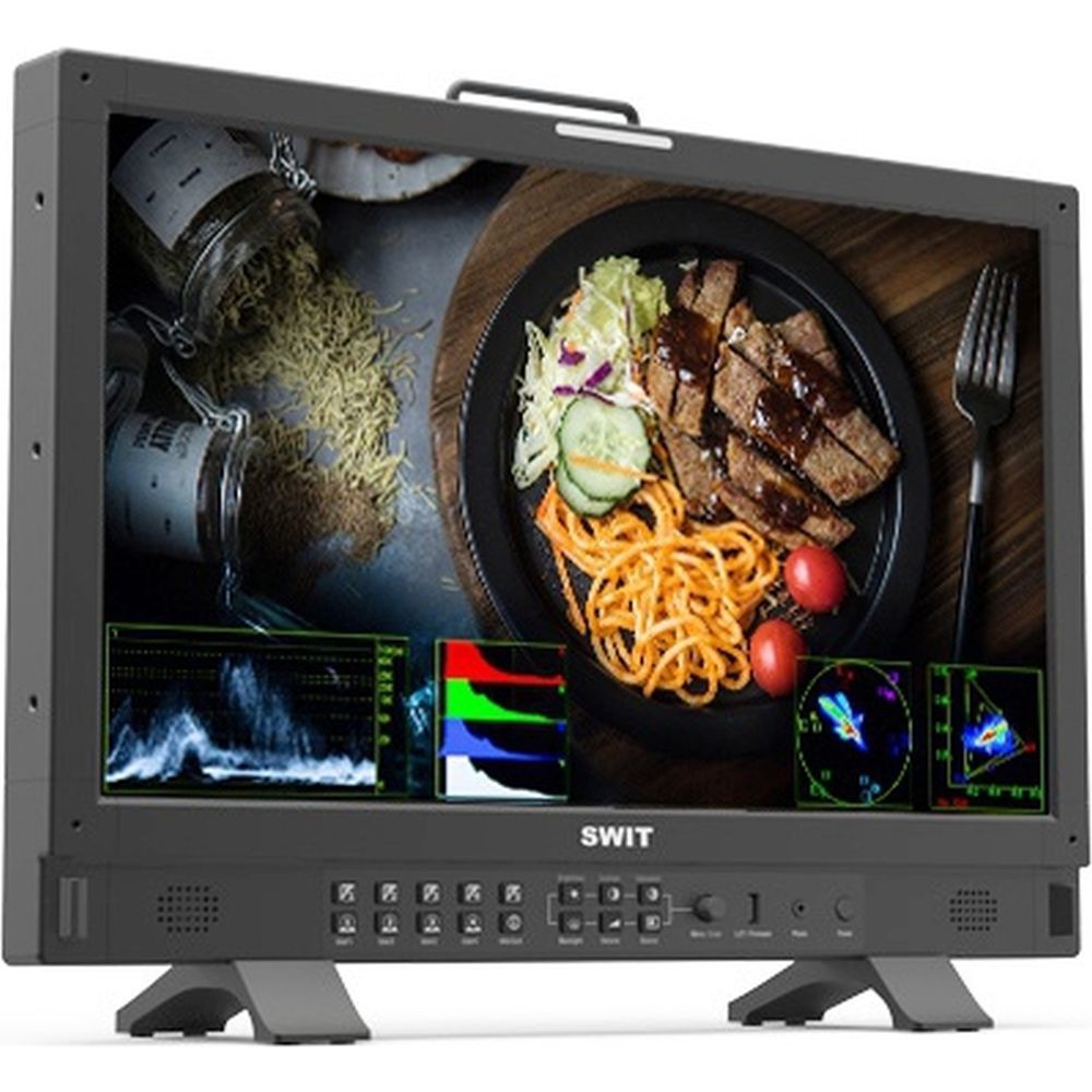 SWIT BM-H215HDR 21.5 inch 12G-SDI 4K QD-LED High-bright HDR professional FHD Monitor