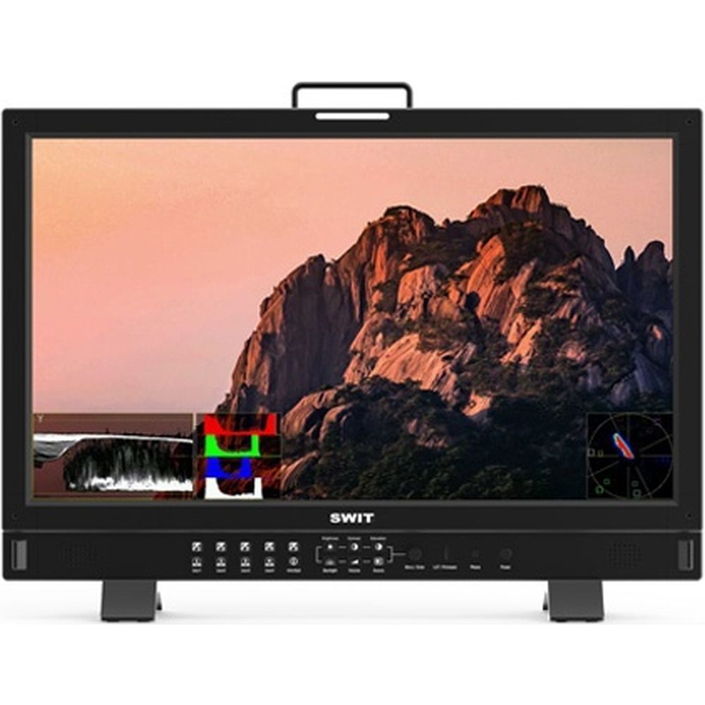 SWIT BM-H245 23.8 inch 12G-SDI 4K QD-LED HDR professional FHD Monitor