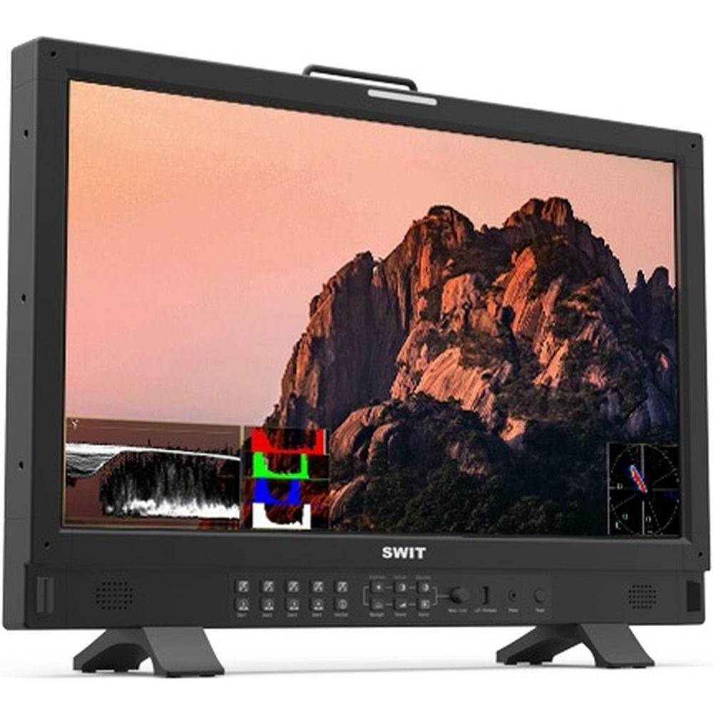 SWIT BM-H245 23.8 inch 12G-SDI 4K QD-LED HDR professional FHD Monitor