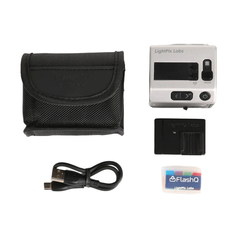 LightPix Labs FlashQ FM2 Reportage Flash Fujifilm - Silver