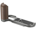 SmallRig Wooden L-Shaped Grip - Fujifilm X-T50 - Charcoal Silver