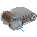 SmallRig Wooden L-Shaped Grip - Fujifilm X-T50 - Charcoal Silver