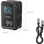 SmallRig 4984 X99 X-Touch Smart V-mount Battery Triple Proof