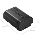 SmallRig 5297 Sony NP-FZ100 USB-C Camera Battery with Power Display