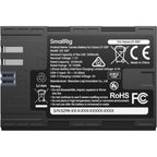 SmallRig 5298 Canon LP-E6P USB-C Camera Battery with Power Display
