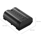 SmallRig 5299 Nikon EN-EL16c USB-C Camera Battery with Power Display