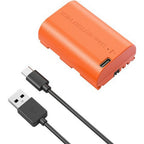 SmallRig 5407 Camera Battery for Canon LP-E6P, orange