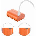 SmallRig 5407 Camera Battery for Canon LP-E6P, orange