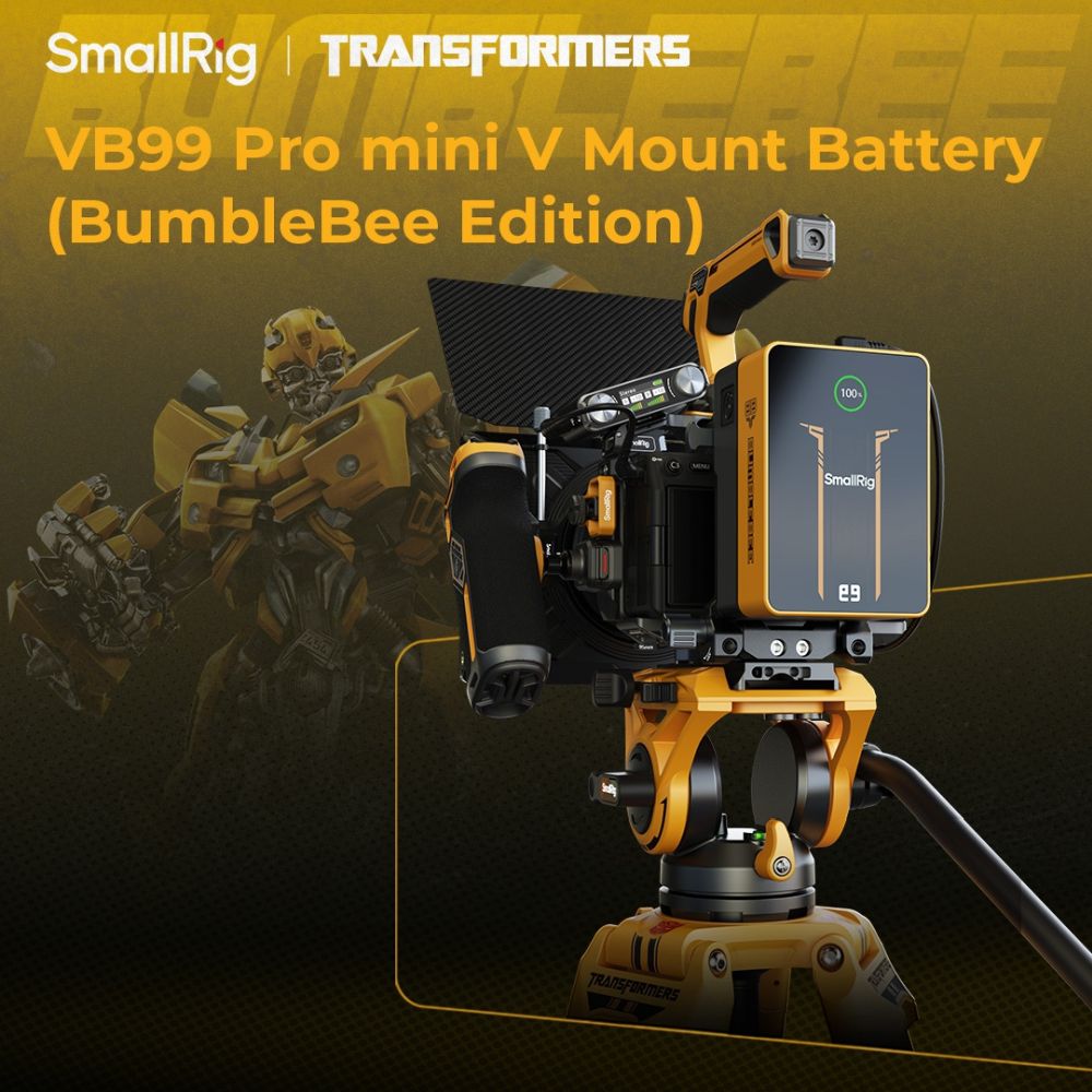 SmallRig 5527 VB99 Pro V-mount Battery (BumbleBee edition)