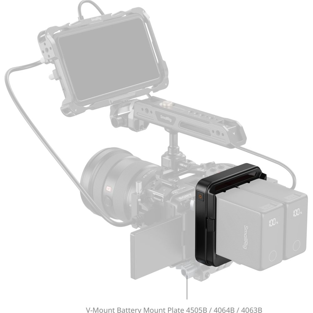 SmallRig 5536 Adapter Plate for NP-F Type Batteries (Supports UPS)