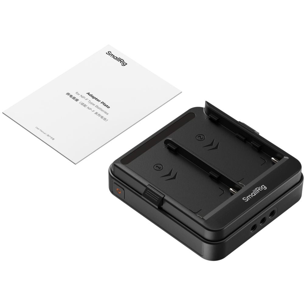 SmallRig 5537 Adapter Plate Kit for NP-F Type Batteries for 15mm LWS Rods (Supports UPS)