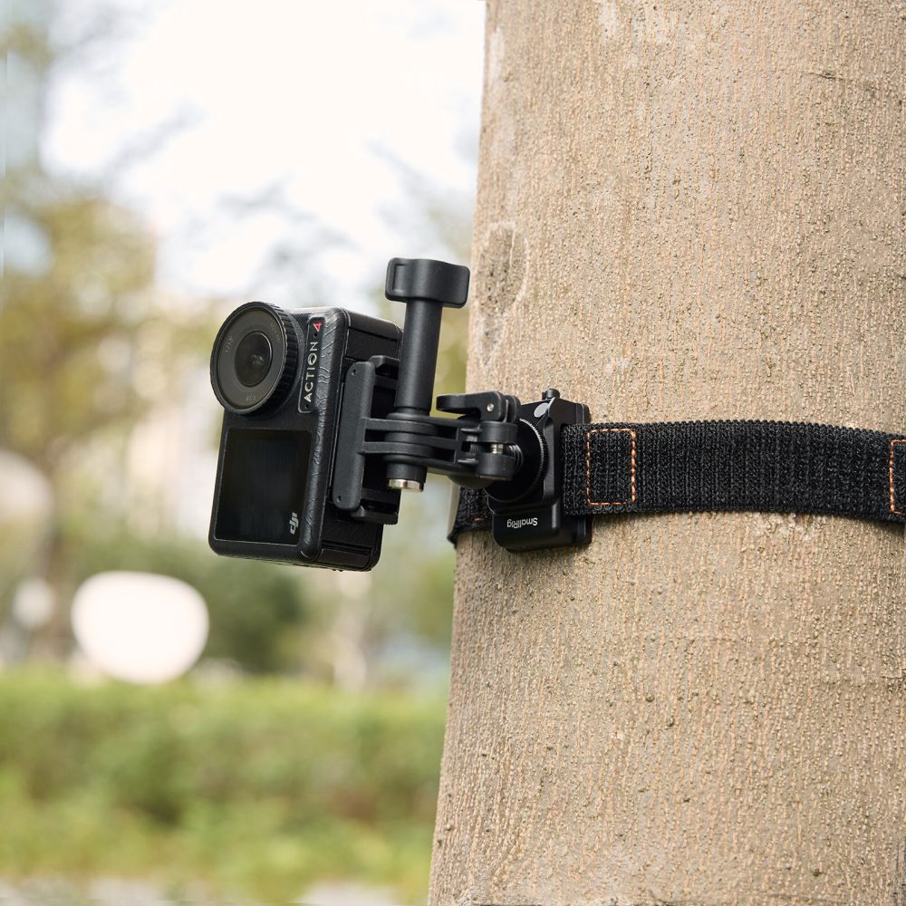 SmallRig 5711 Cold Shoe Mount with Hook and Loop Strap