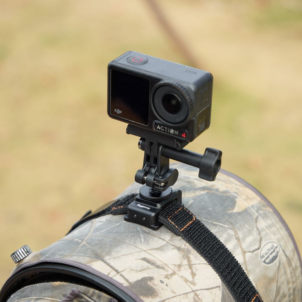 SmallRig 5711 Cold Shoe Mount with Hook and Loop Strap