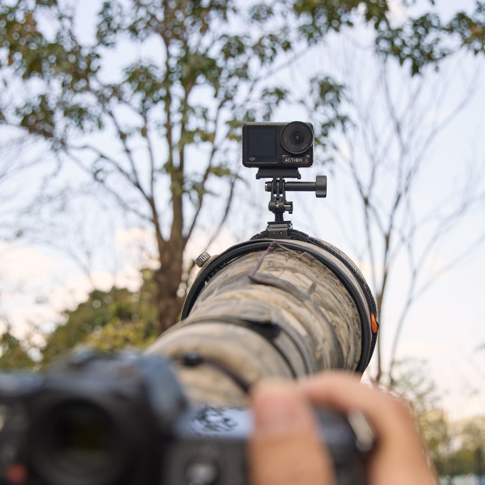 SmallRig 5711 Cold Shoe Mount with Hook and Loop Strap