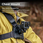 SmallRig 5720 Quick Release Chest Strap Mount for Action Cameras