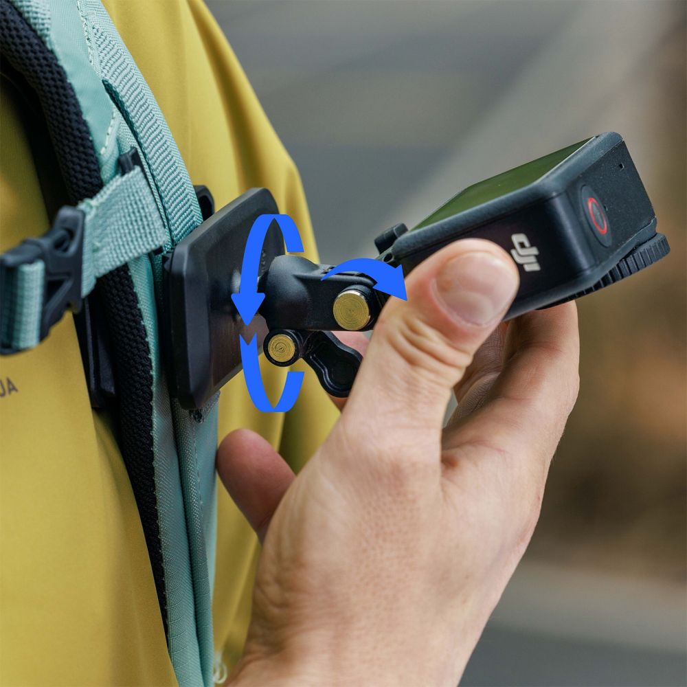 SmallRig 5722 Backpack Clip for Action Cameras