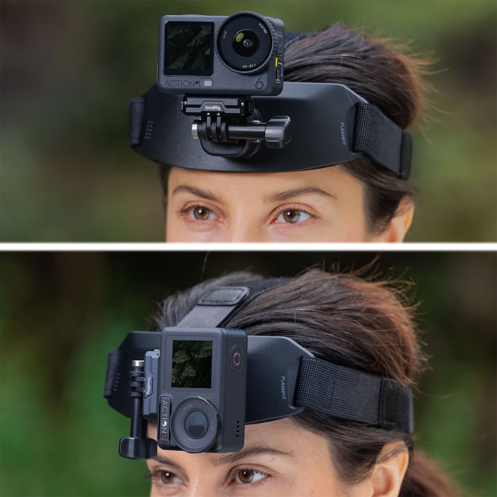 SmallRig 5724 Head Strap Mount for Action Cameras