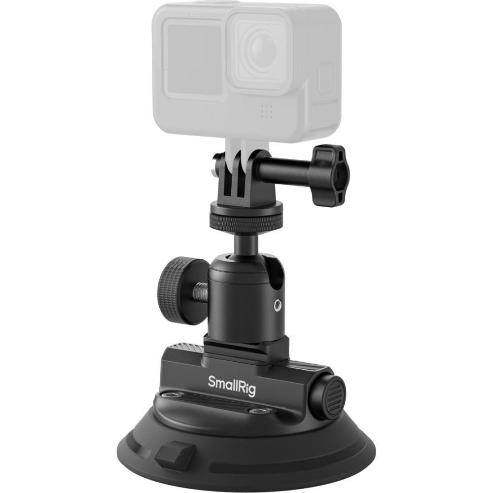 SmallRig 5843 Vehicle Suction Cup Support Kit for Action Cameras