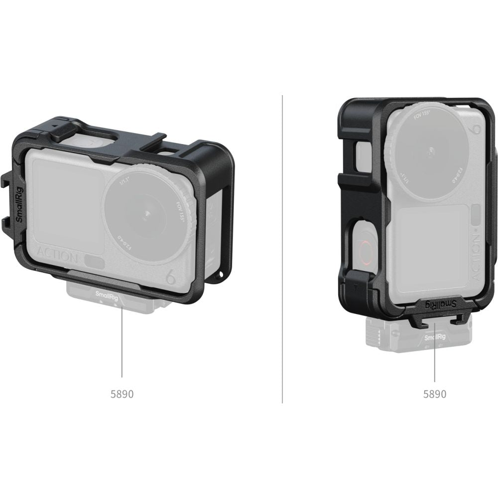 SmallRig 5886 Cage for DJI Osmo Action 6 (Basic Edition)