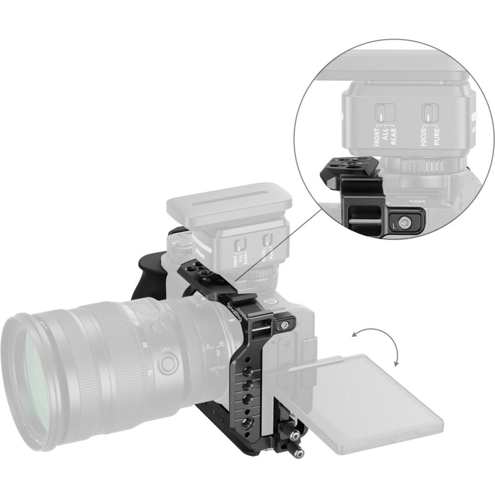 SmallRig 5904 "HawkLock" Quick Release Cage for Nikon ZR
