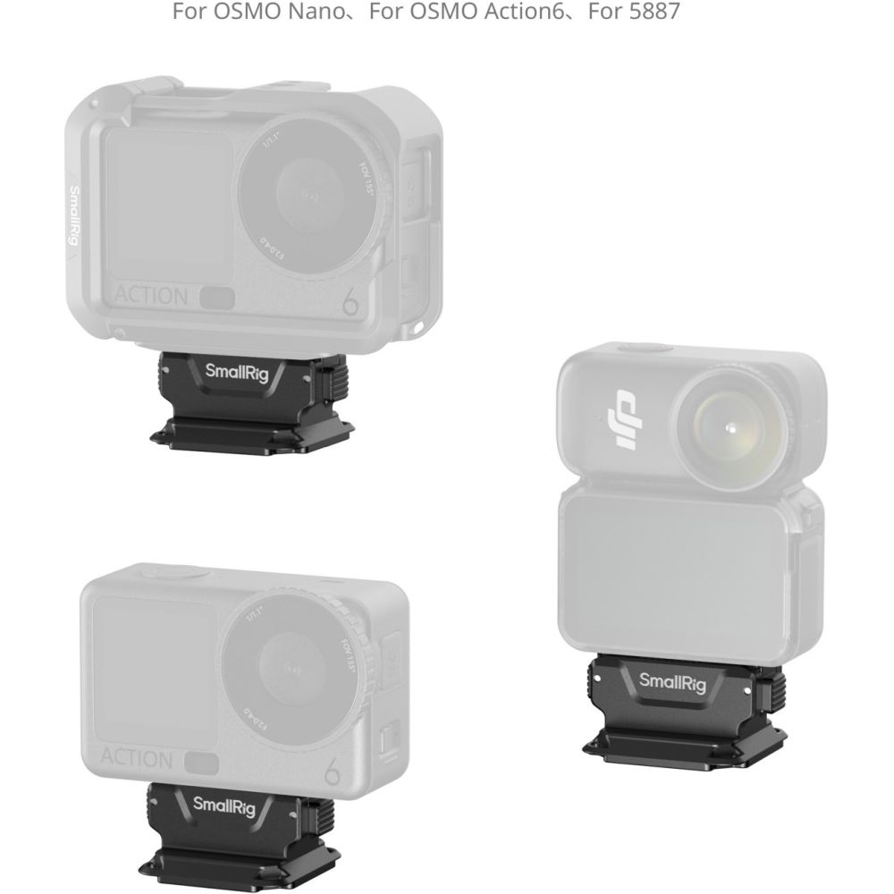 SmallRig 6014 Bidirectional Attachable Mount to Arca-Swiss Adapter for DJI Osmo Series