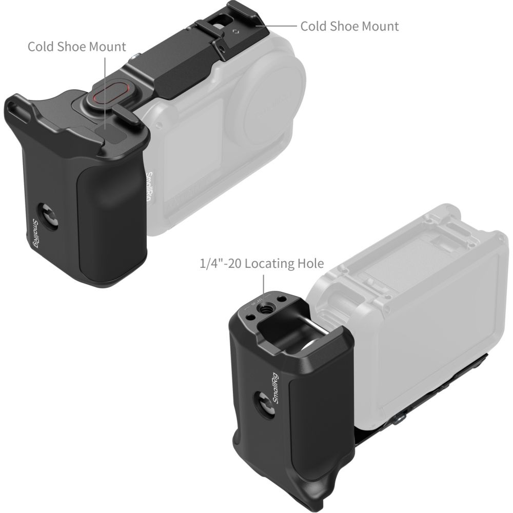 SmallRig 6259 Handle for DJI Osmo Action 6 Cages (5888/5887)