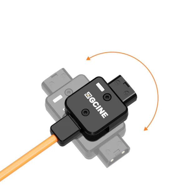 ZGCine Power Cable D-Tap To Lemo Straight 2-Pin Male
