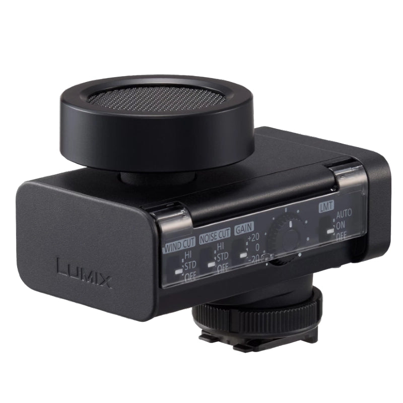 Panasonic LUMIX DMW-DMS1E Digital Shotgun Microphone – Black