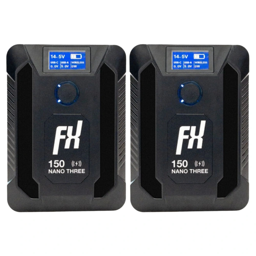 Fxlion Nano Three 14.8V / 150Wh V-Lock Battery Wireless 2-Pack