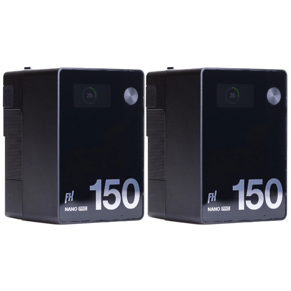 Fxlion Nano Pro 147Wh V-Mount Battery PD 100W 2-Pack