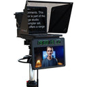 Fortinge VEGA 19 inch carbon hood teleprompter system for eng / studio cameras