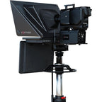 Fortinge VEGA 21 inch carbon hood teleprompter system for eng / studio cameras
