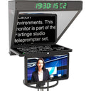 Fortinge ROBO IP 21 inch studio teleprompter with ip input for ptz cameras