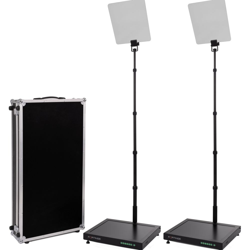 Fortinge PROC 15-D 15 inch dual conference stage teleprompter