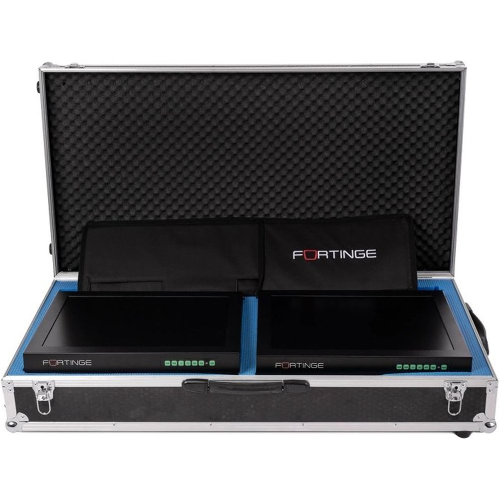 Fortinge PROC 19-D-HB 19 inch high brightness dual conference stage teleprompter
