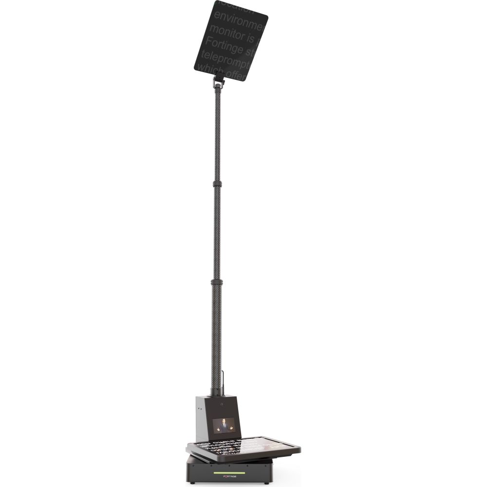 Fortinge MOBO 19 inch dual motorised stage teleprompter