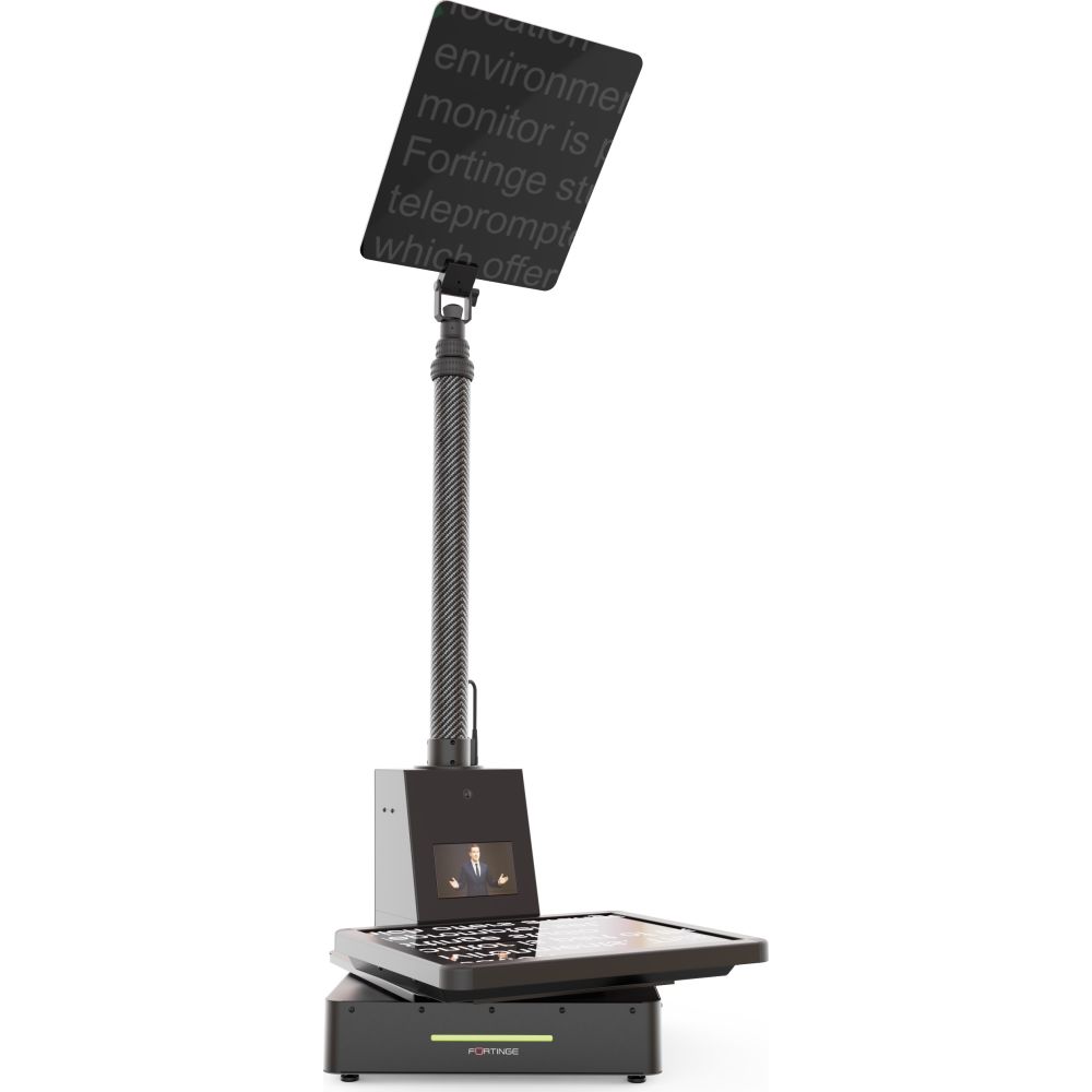 Fortinge MOBO 19 inch dual motorised stage teleprompter